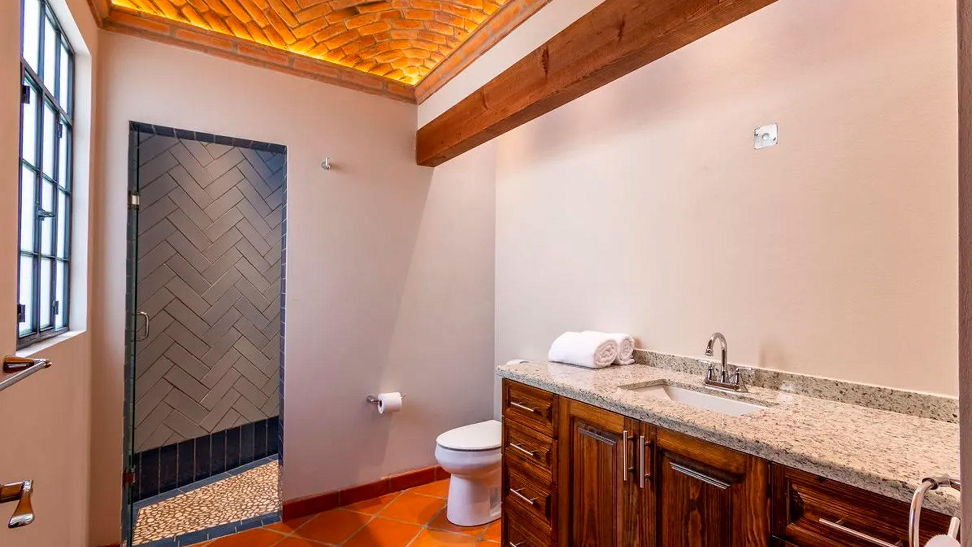 Terraza con vista panorámica ciudad